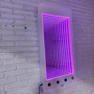 Interactive RGB Infinity Mirror Panel