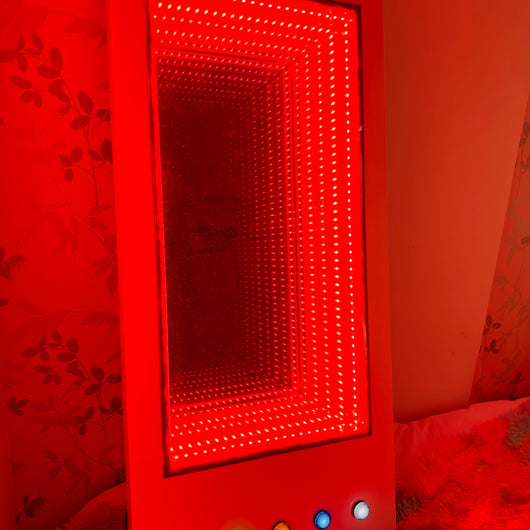 Interactive RGB Infinity Mirror Panel