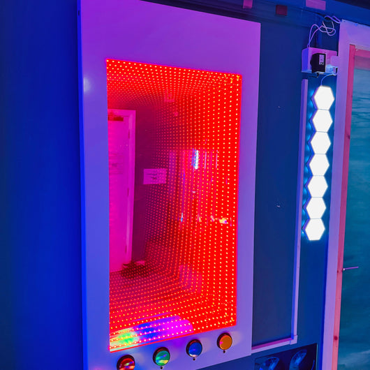 Interactive RGB Infinity Mirror Panel