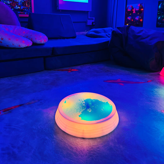 PRE-ORDER — Dispatch 2 October 2026 | Round LED Liquid Sensory Stepping Stone