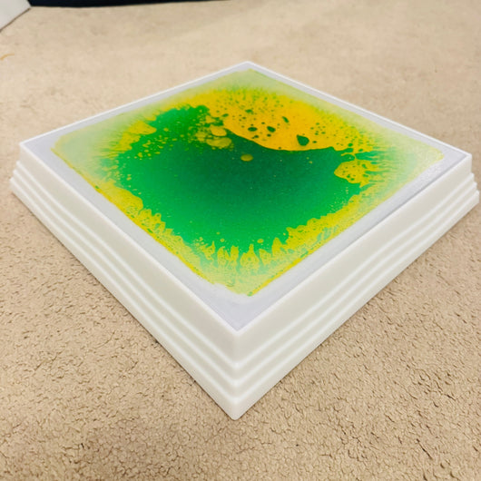PRE-ORDER — Dispatch 2 October 2026 | Square LED Liquid Sensory Stepping Stone