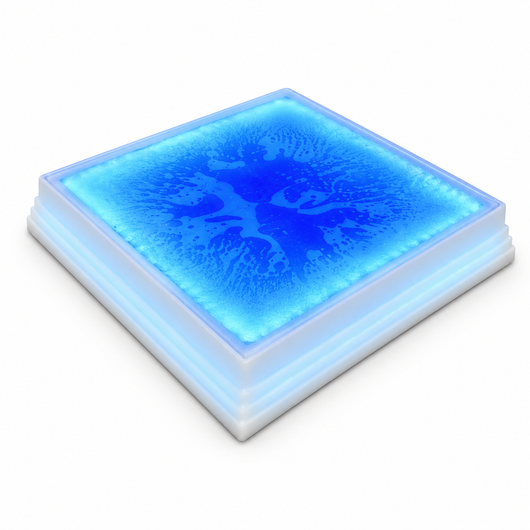 PRE-ORDER — Dispatch 2 October 2026 | Square LED Liquid Sensory Stepping Stone