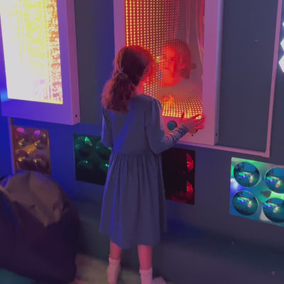 Interactive RGB Infinity Mirror Panel